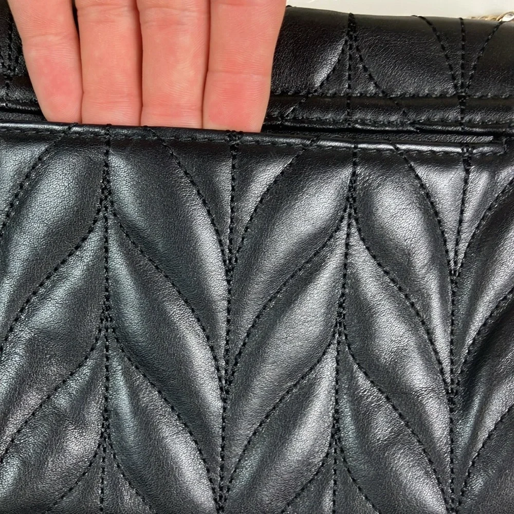 Kate Spade Bariar Lane Quilted Leather Mini‎ Evelyn Shoulder Purse Bag